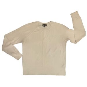 Banana Republic Cream Crewneck Sweater